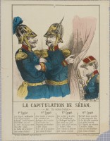 10. • La Capitulation de Sedan. Chanson. Dépôt chez Madre; imprimerie Grognet.
