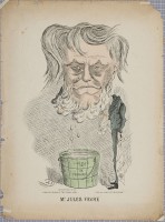 15. • M. Jules Favre. Chez Duclaux; dépôt chez Madre; litographie Lemaine. (Signée H.B. Fevrier 71)