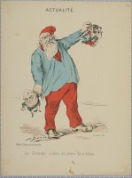 35. • Actualité. La Grande Colère du père Duchêne. Madre, éditeur; litographie Barousse.