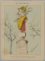 91. • Le chatiment. La seulle colonne à laquelle il puisse prétendre.