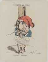 134. • Napoléon le Petit. Au bagne! ... Misérable!.. Saillant, éditeur; litographie Barousse.