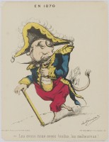 137. • En 1870.- Les avons nous assez tondus, les malheureux! Saillant, éditeur; imprimerie Colboeuf.
