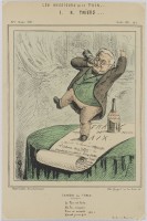 167. • 1. mars 1871. Les Messieurs de la Paix. M. Thiers. Madre, éditeur; imprimerie Grognet.